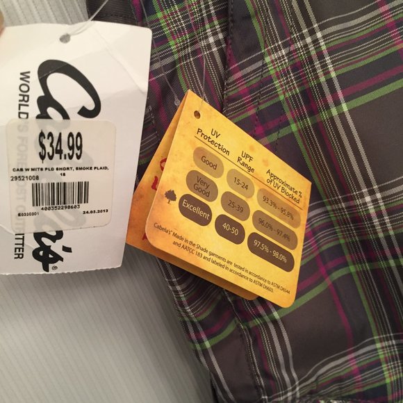 Camping / Hiking / Fishing Cargo Shorts / UPF 50 - Picture 6 of 11